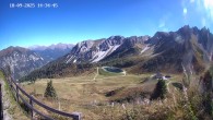 Archived image Webcam Ladurns - Malga Edelweis 13:00