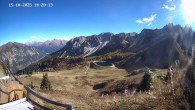 Archived image Webcam Ladurns - Malga Edelweis 13:00