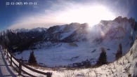Archiv Foto Webcam Ladurns - Edelweißhütte 08:00