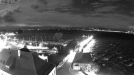 Archiv Foto Webcam Bodensee: Gemeindehafen Langenargen 23:00