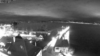 Archiv Foto Webcam Bodensee: Gemeindehafen Langenargen 01:00