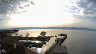 Archiv Foto Webcam Bodensee: Gemeindehafen Langenargen 09:00