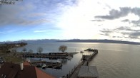 Archiv Foto Webcam Bodensee: Gemeindehafen Langenargen 13:00