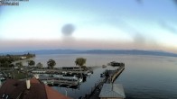 Archiv Foto Webcam Bodensee: Gemeindehafen Langenargen 19:00