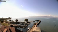 Archiv Foto Webcam Bodensee: Gemeindehafen Langenargen 09:00