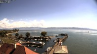 Archiv Foto Webcam Bodensee: Gemeindehafen Langenargen 13:00