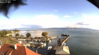 Archiv Foto Webcam Bodensee: Gemeindehafen Langenargen 17:00