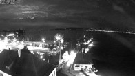Archiv Foto Webcam Bodensee: Gemeindehafen Langenargen 01:00