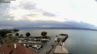 Archiv Foto Webcam Bodensee: Gemeindehafen Langenargen 05:00