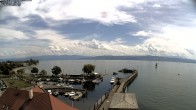 Archiv Foto Webcam Bodensee: Gemeindehafen Langenargen 13:00