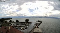 Archiv Foto Webcam Bodensee: Gemeindehafen Langenargen 13:00