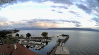 Archiv Foto Webcam Bodensee: Gemeindehafen Langenargen 19:00