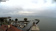 Archiv Foto Webcam Bodensee: Gemeindehafen Langenargen 19:00
