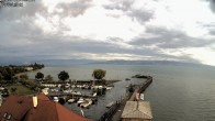 Archiv Foto Webcam Bodensee: Gemeindehafen Langenargen 19:00