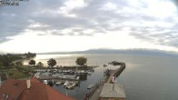 Archiv Foto Webcam Bodensee: Gemeindehafen Langenargen 06:00