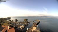 Archiv Foto Webcam Bodensee: Gemeindehafen Langenargen 06:00