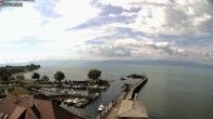 Archiv Foto Webcam Bodensee: Gemeindehafen Langenargen 09:00
