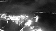 Archiv Foto Webcam Bodensee: Gemeindehafen Langenargen 01:00