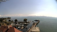 Archiv Foto Webcam Bodensee: Gemeindehafen Langenargen 13:00
