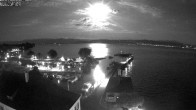 Archiv Foto Webcam Bodensee: Gemeindehafen Langenargen 23:00