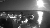 Archiv Foto Webcam Bodensee: Gemeindehafen Langenargen 01:00
