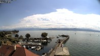 Archiv Foto Webcam Bodensee: Gemeindehafen Langenargen 13:00