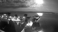 Archiv Foto Webcam Bodensee: Gemeindehafen Langenargen 01:00