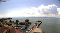 Archiv Foto Webcam Bodensee: Gemeindehafen Langenargen 11:00