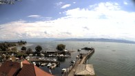 Archiv Foto Webcam Bodensee: Gemeindehafen Langenargen 13:00