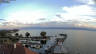 Archiv Foto Webcam Bodensee: Gemeindehafen Langenargen 19:00