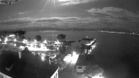 Archiv Foto Webcam Bodensee: Gemeindehafen Langenargen 01:00