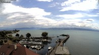 Archiv Foto Webcam Bodensee: Gemeindehafen Langenargen 13:00