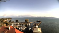 Archiv Foto Webcam Bodensee: Gemeindehafen Langenargen 17:00