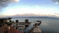 Archiv Foto Webcam Bodensee: Gemeindehafen Langenargen 19:00