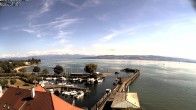 Archiv Foto Webcam Bodensee: Gemeindehafen Langenargen 15:00