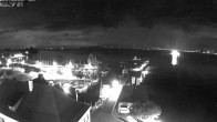 Archiv Foto Webcam Bodensee: Gemeindehafen Langenargen 23:00