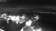 Archiv Foto Webcam Bodensee: Gemeindehafen Langenargen 01:00