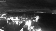 Archiv Foto Webcam Bodensee: Gemeindehafen Langenargen 23:00