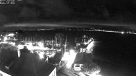 Archiv Foto Webcam Bodensee: Gemeindehafen Langenargen 01:00
