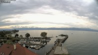 Archiv Foto Webcam Bodensee: Gemeindehafen Langenargen 09:00