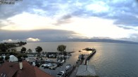Archiv Foto Webcam Bodensee: Gemeindehafen Langenargen 19:00