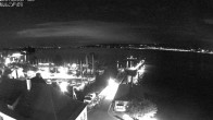 Archiv Foto Webcam Bodensee: Gemeindehafen Langenargen 23:00
