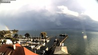 Archiv Foto Webcam Bodensee: Gemeindehafen Langenargen 17:00
