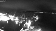 Archiv Foto Webcam Bodensee: Gemeindehafen Langenargen 01:00
