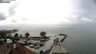 Archiv Foto Webcam Bodensee: Gemeindehafen Langenargen 07:00