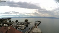Archiv Foto Webcam Bodensee: Gemeindehafen Langenargen 09:00