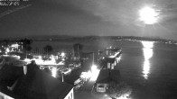 Archiv Foto Webcam Bodensee: Gemeindehafen Langenargen 23:00