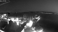 Archiv Foto Webcam Bodensee: Gemeindehafen Langenargen 01:00