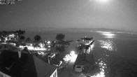 Archiv Foto Webcam Bodensee: Gemeindehafen Langenargen 01:00