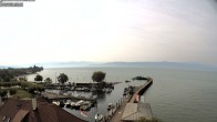 Archiv Foto Webcam Bodensee: Gemeindehafen Langenargen 09:00